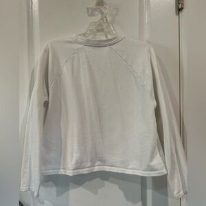 Women's Long Sleeve White Top